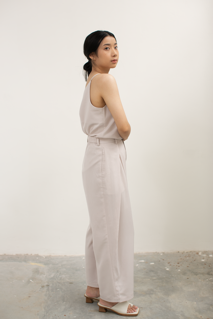 reversible camisole top - grey